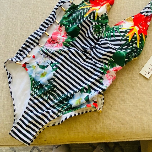 Nicole Miller one piece bathing suit - Picture 3 of 4